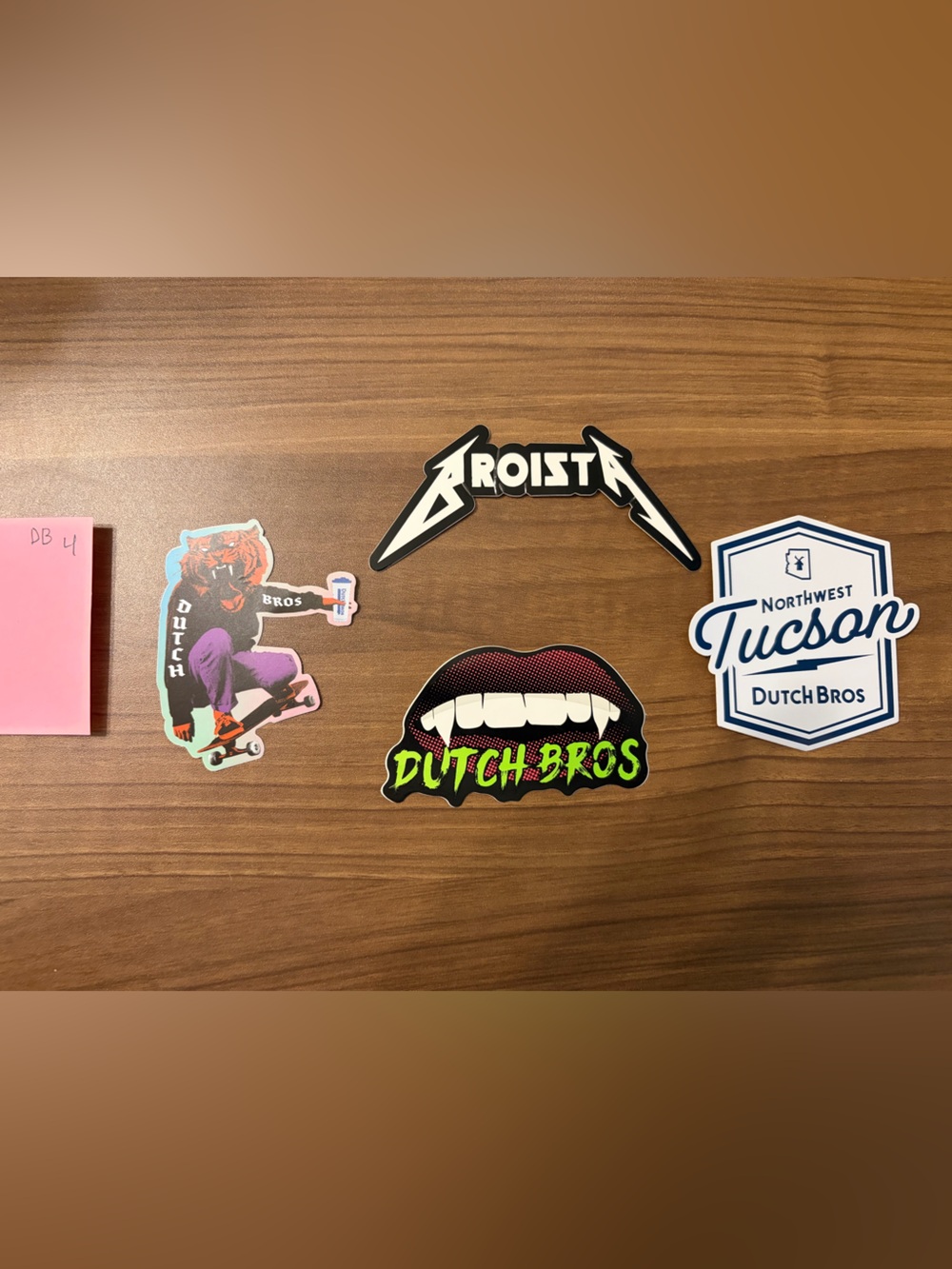 Dutch Bros Rare Stickers